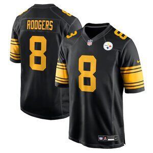 Mens Kids Youths Aaron Rodgers #8 Jersey Vapor Stitched Black